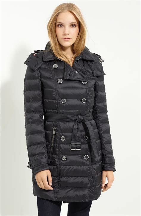 burberry down coat nordstrom|burberry down coat sale.